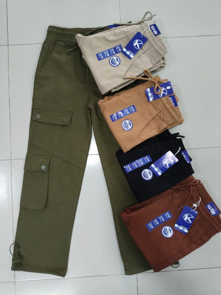 girls cargo long pant