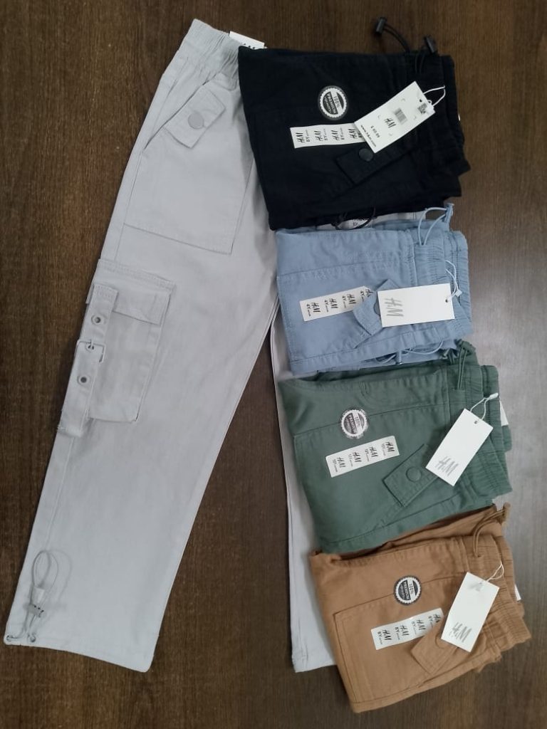 girls cargo long pant