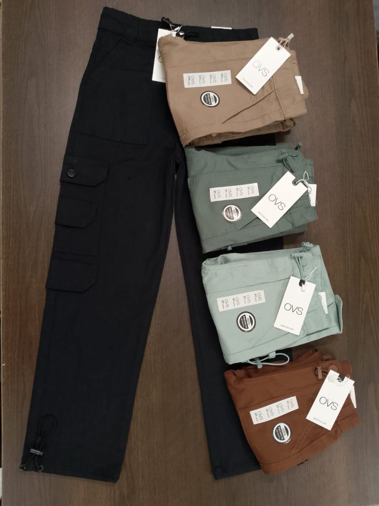 Girls cargo long pant